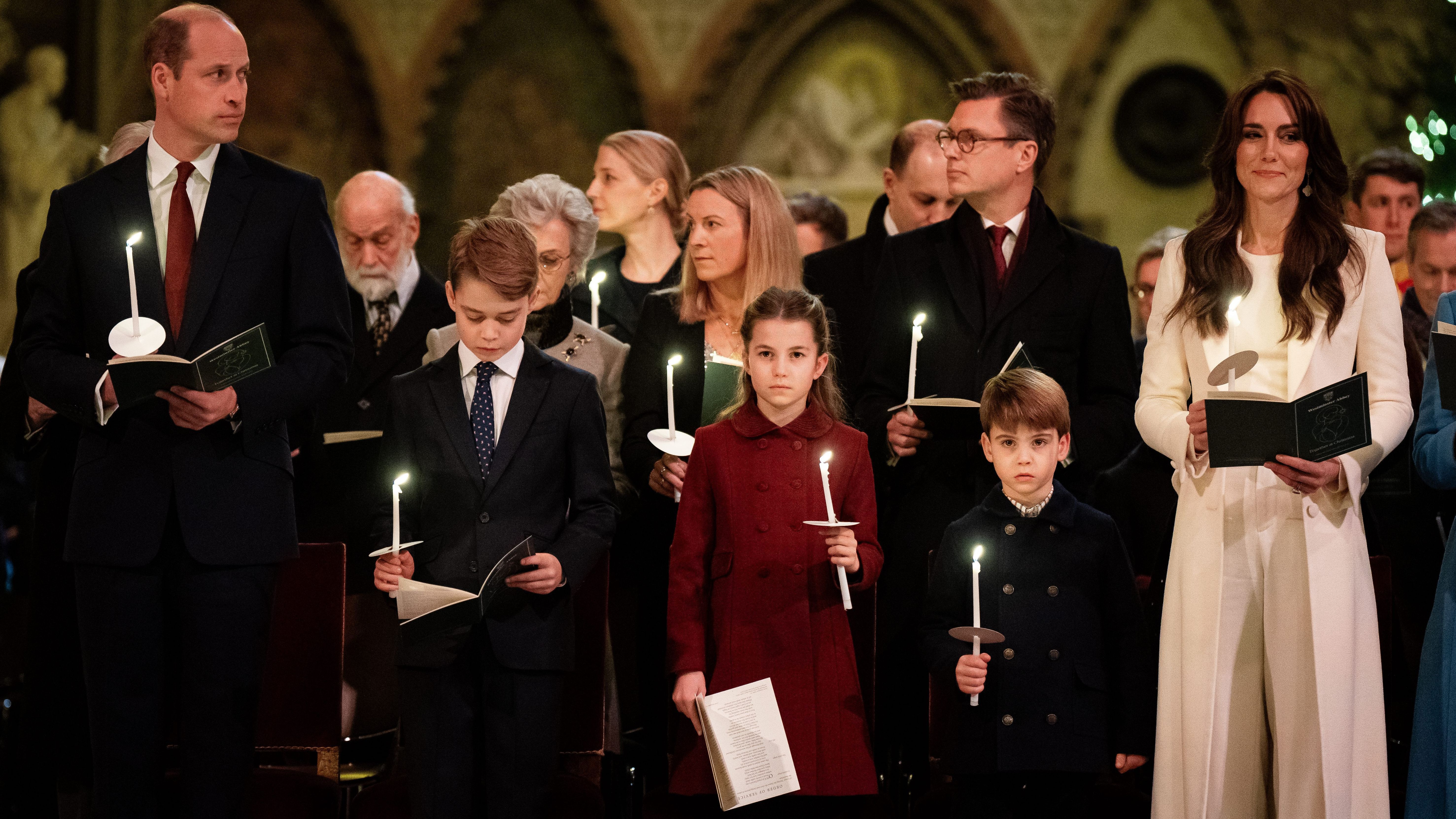 La familia real al completo, en una de sus últimas apariciones públicas