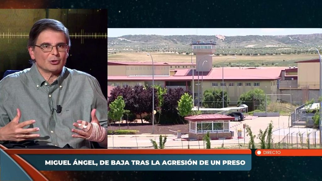 Miguel Ángel, funcionario de prisiones, relata cómo le agredió en preso