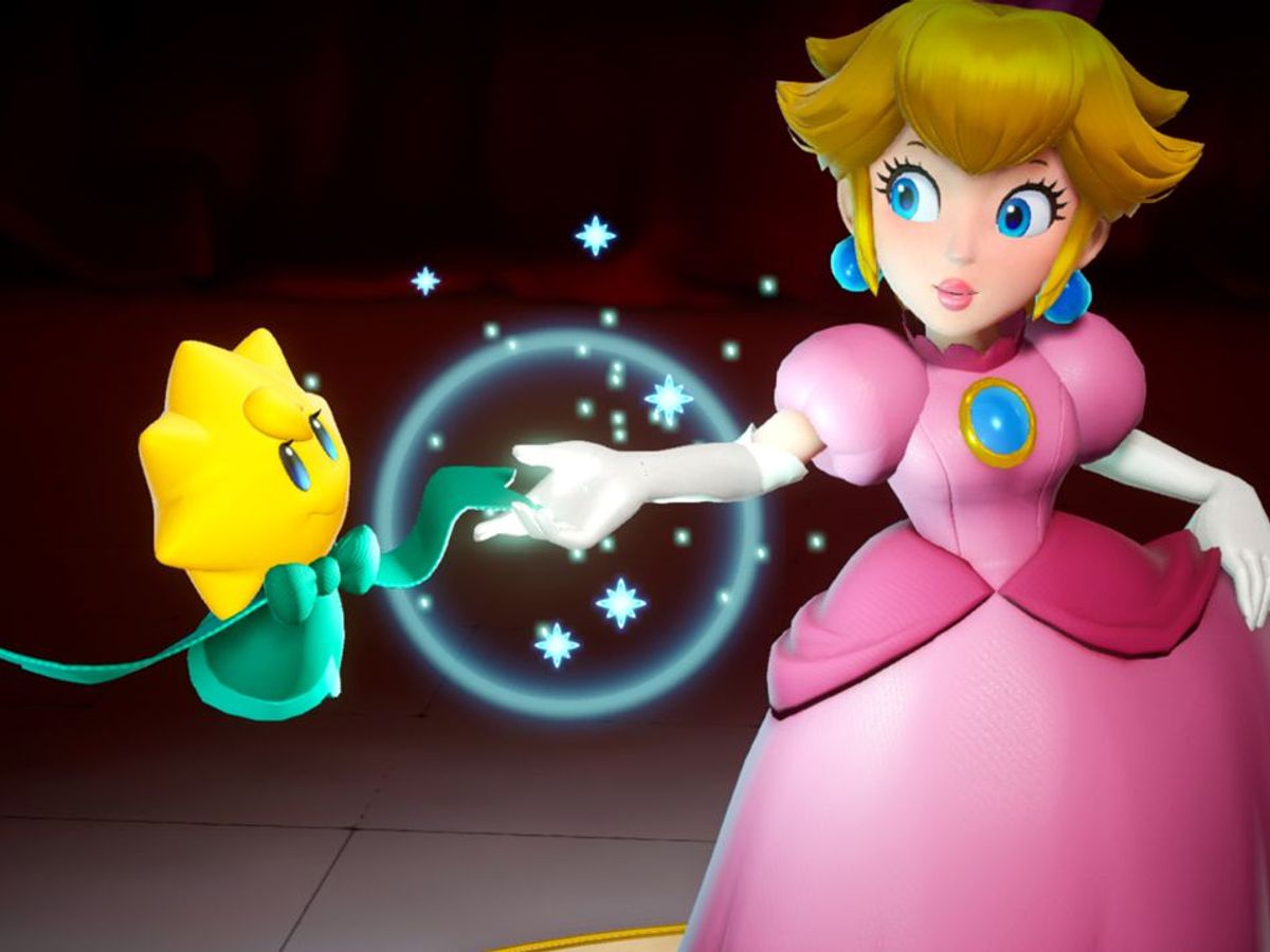 La princesa Peach se salva ella sola en Princess Peach: Showtime!