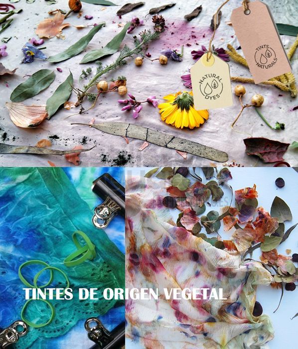 Tintes de origen vegetal