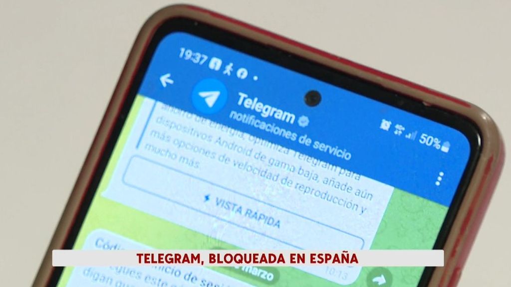 Un juez da orden de bloquear de forma cautelar la aplicación Telegram en España