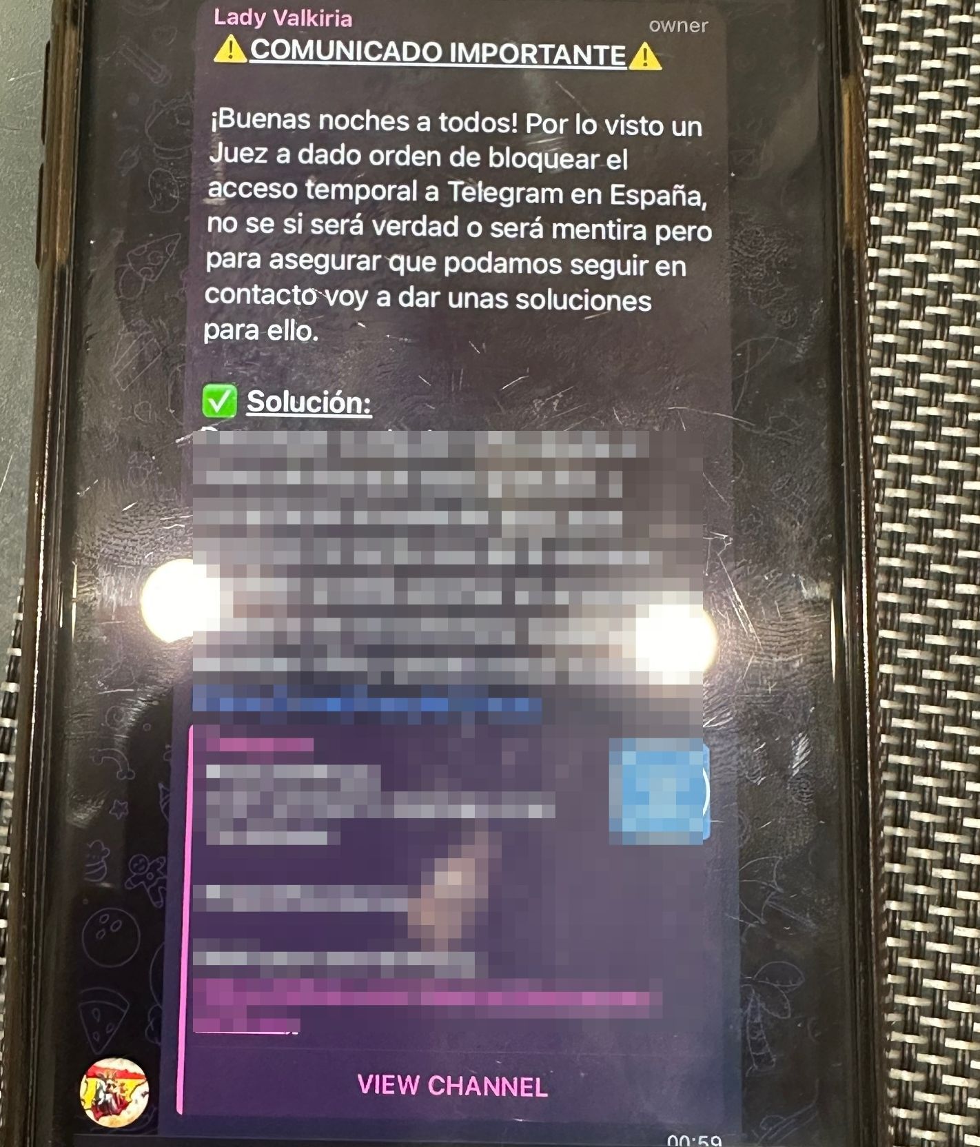 La reacción de los piratas en Telegram tras el bloqueo de la app