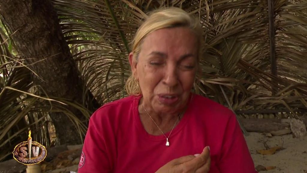 Carmen Borrego, aislada de la playa: "Está atendida por el servicio médico y apartada de sus compañeros"