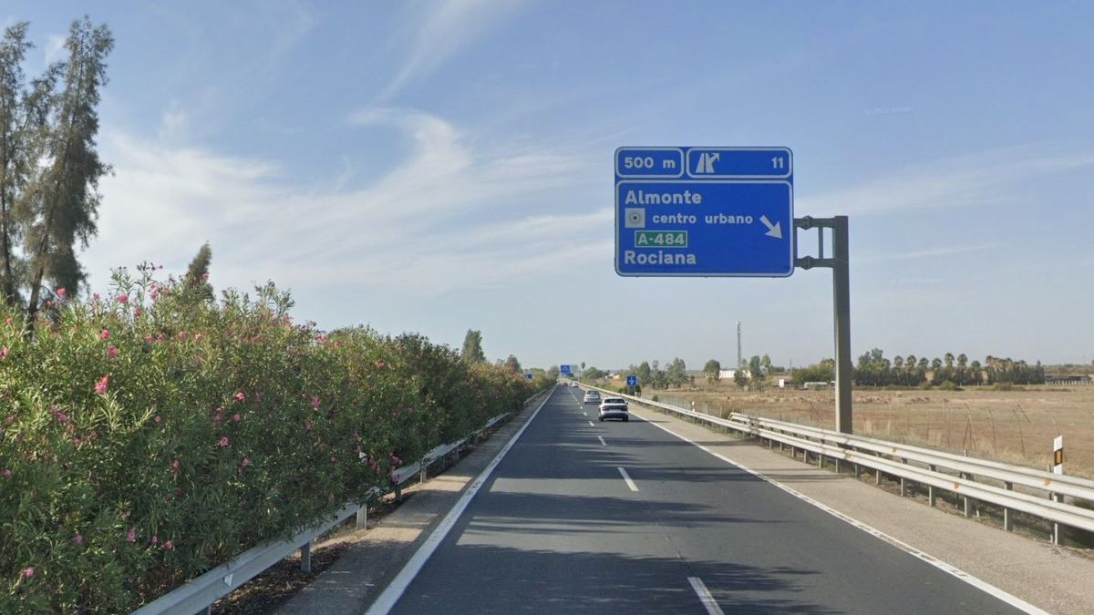 Carretera A-483 por Almonte, Huelva