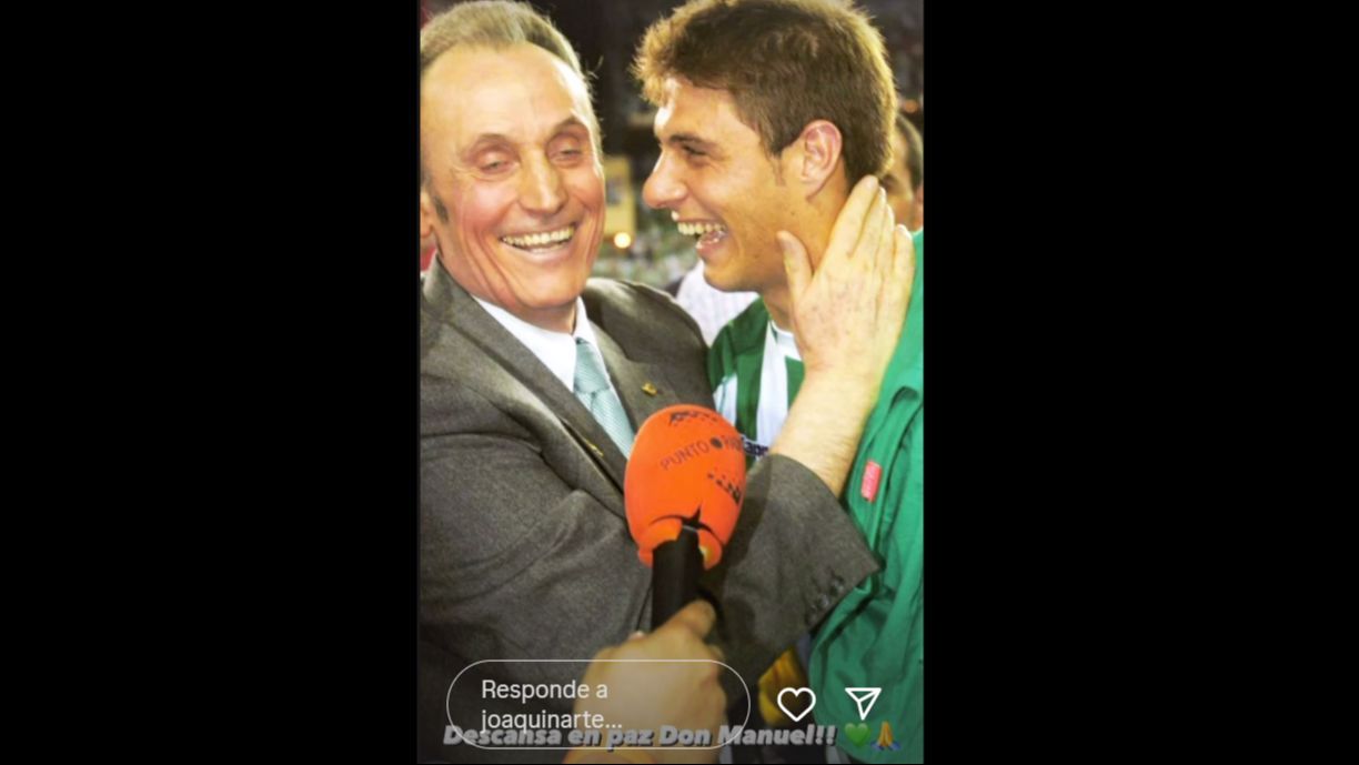 Manuel Ruiz de Lopera y Joaquín Sánchez