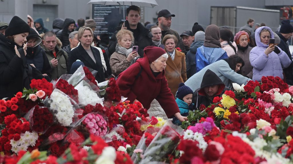 Rusia y su día de luto oficial por las víctimas del atentado de Moscú