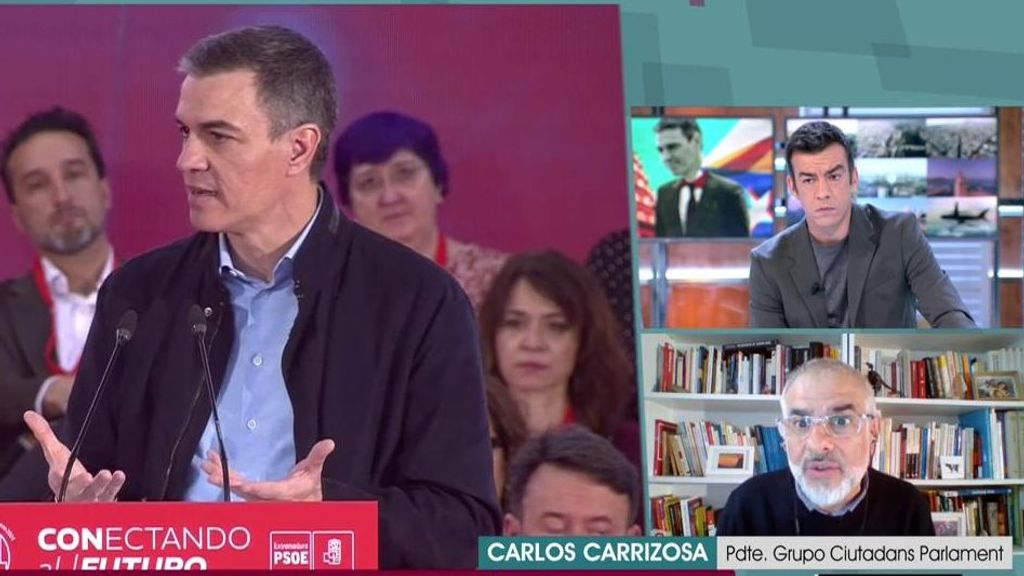 Carlos Carrizosa: “No me cabe la menor duda que el PSOE está negociando un referéndum con ERC”