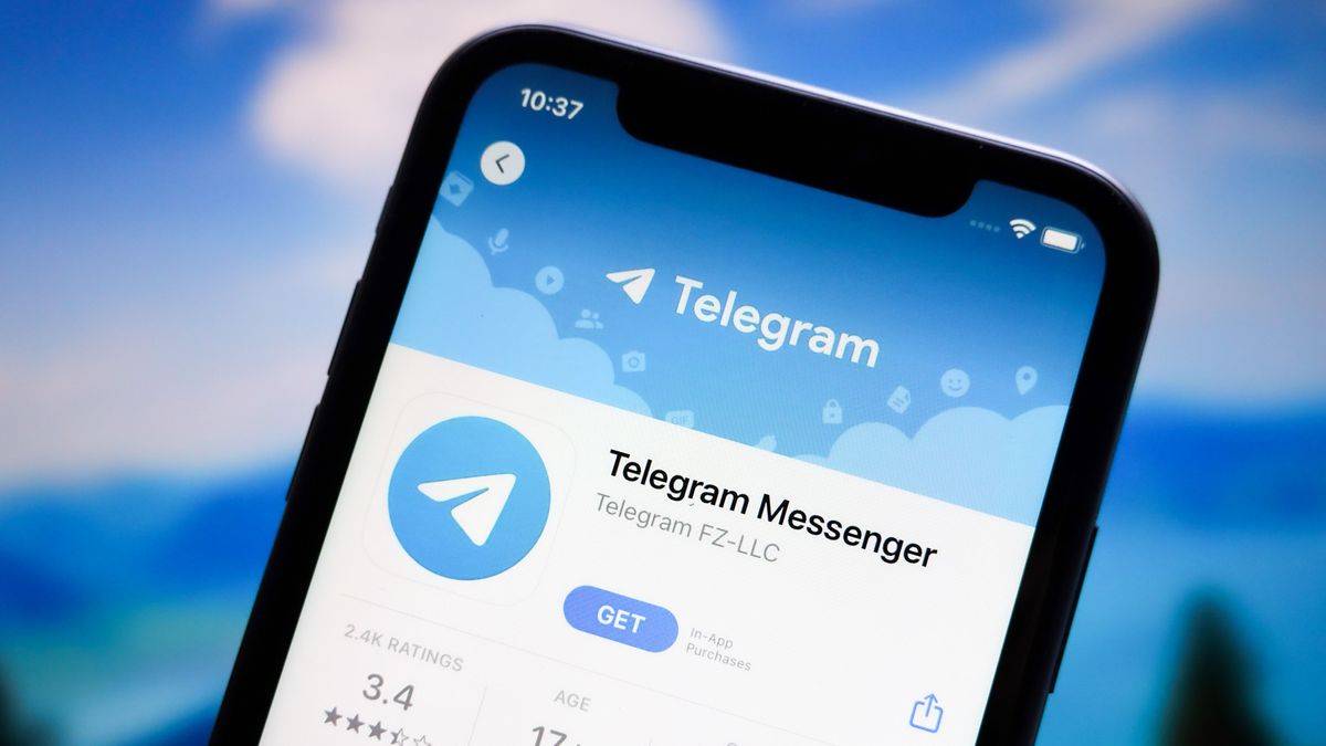 Aplicación de mensajería instantánea Telegram