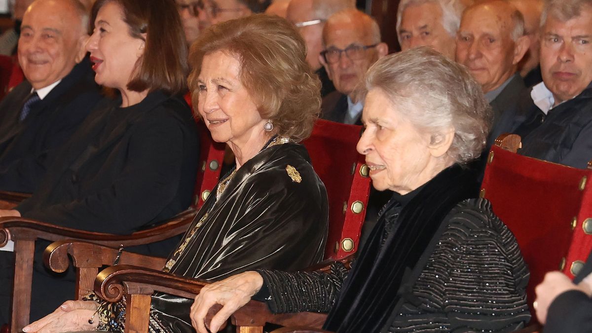 La reina Sofía acude al Concierto de Pascua en la Catedral de Mallorca junto a Irene de Grecia