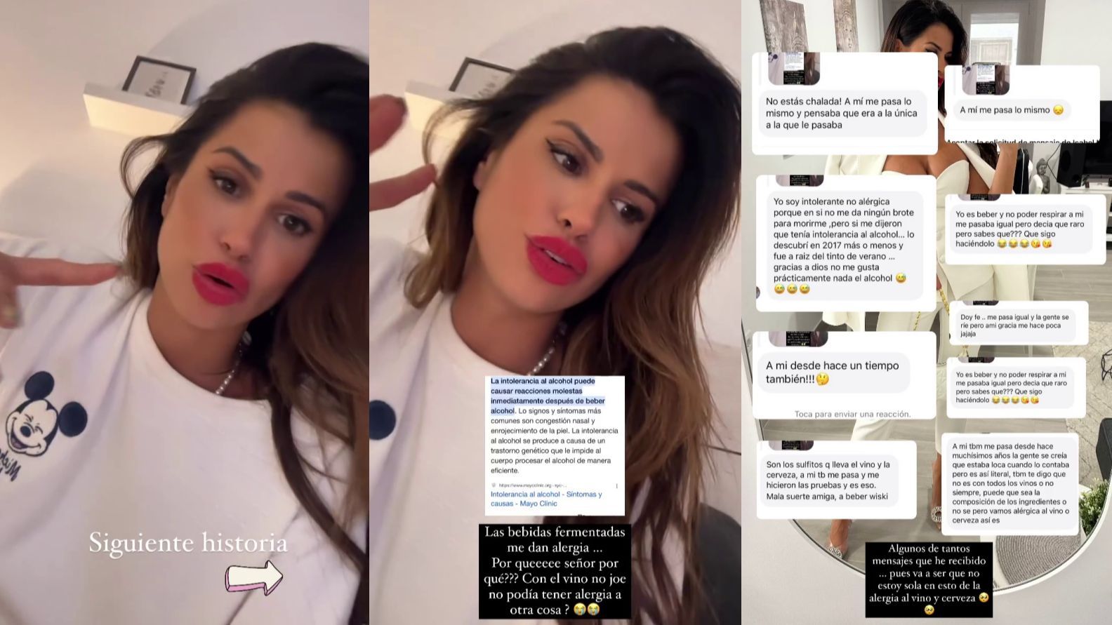 Marina Ruiz habla de la intolerancia que asegura tener