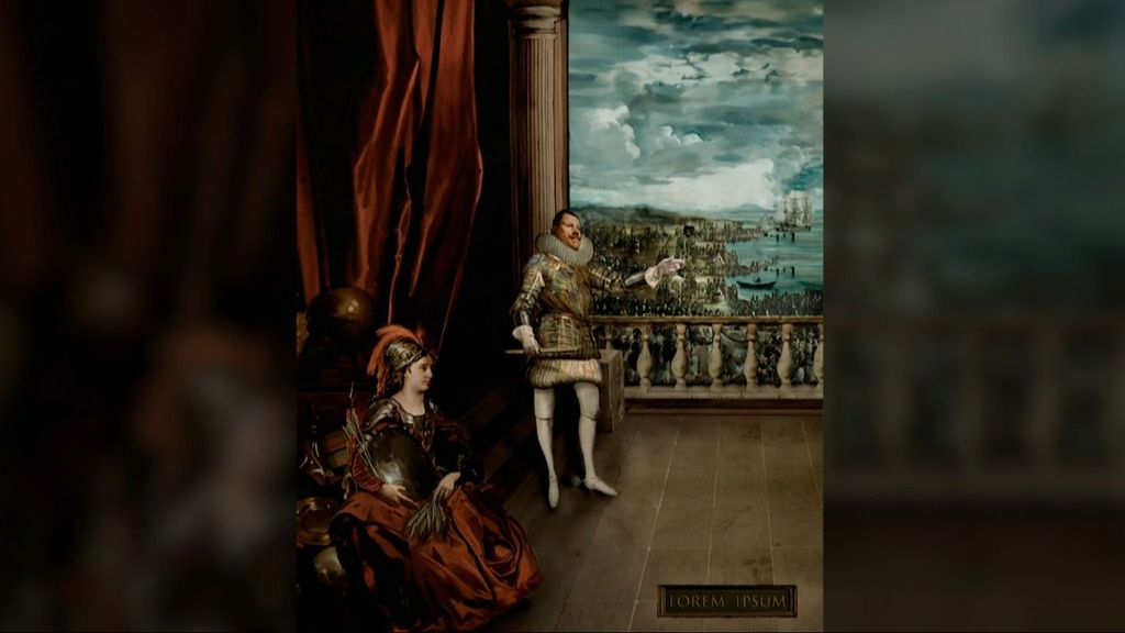 Recrean con ayuda de la inteligencia artificial un Velázquez perdido en un incendio hace 300 años: 'La expulsión de los moriscos'