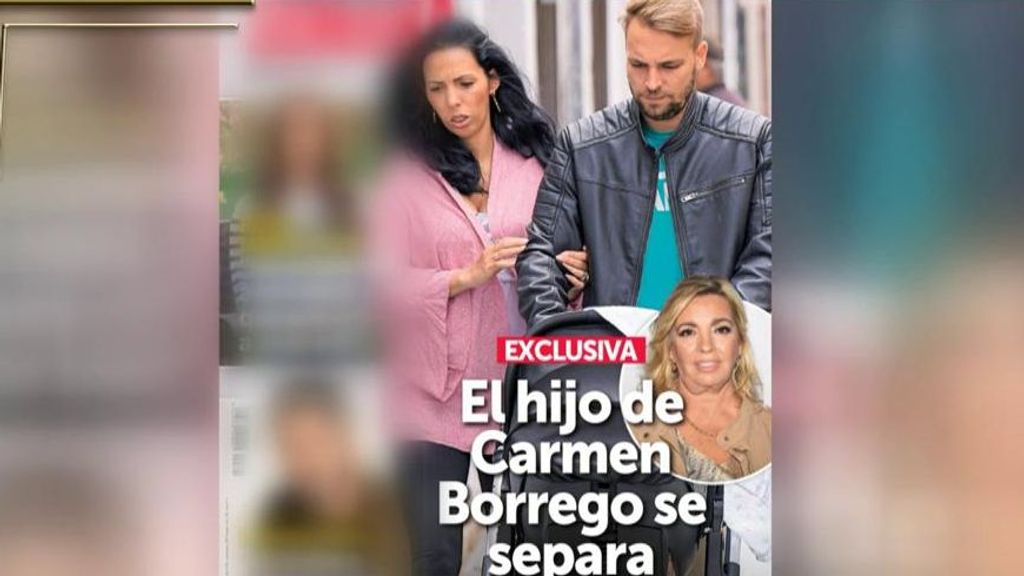 Exclusiva| El hijo de Carmen Borrego se separa de Paola