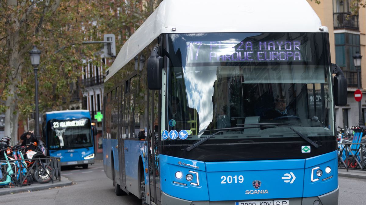 Los autobuses de la EMT serán gratuitos en Madrid los días 2 y 3 de abril