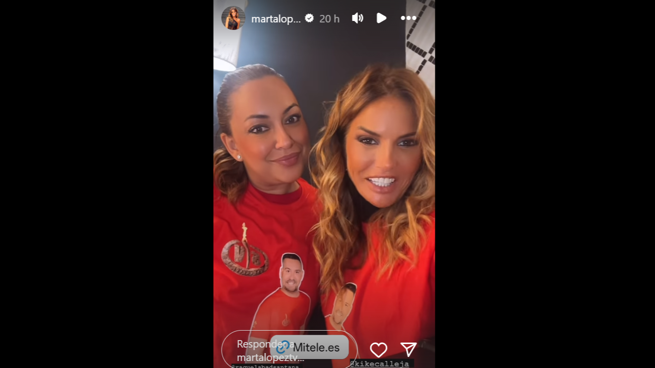 Raquel Abad y Marta López apoyan a Kike Calleja