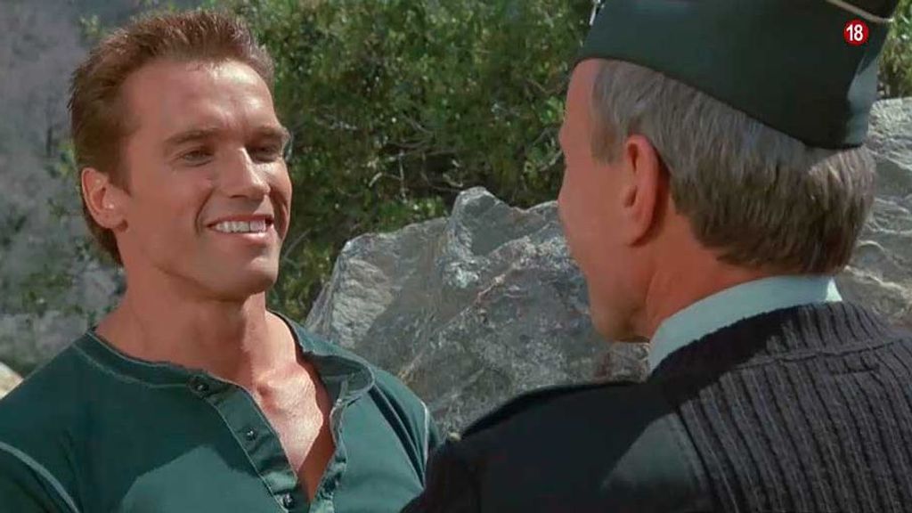 Arnold Schwarzenegger en 'Comando', este viernes 29 de marzo a las 22.30 h.