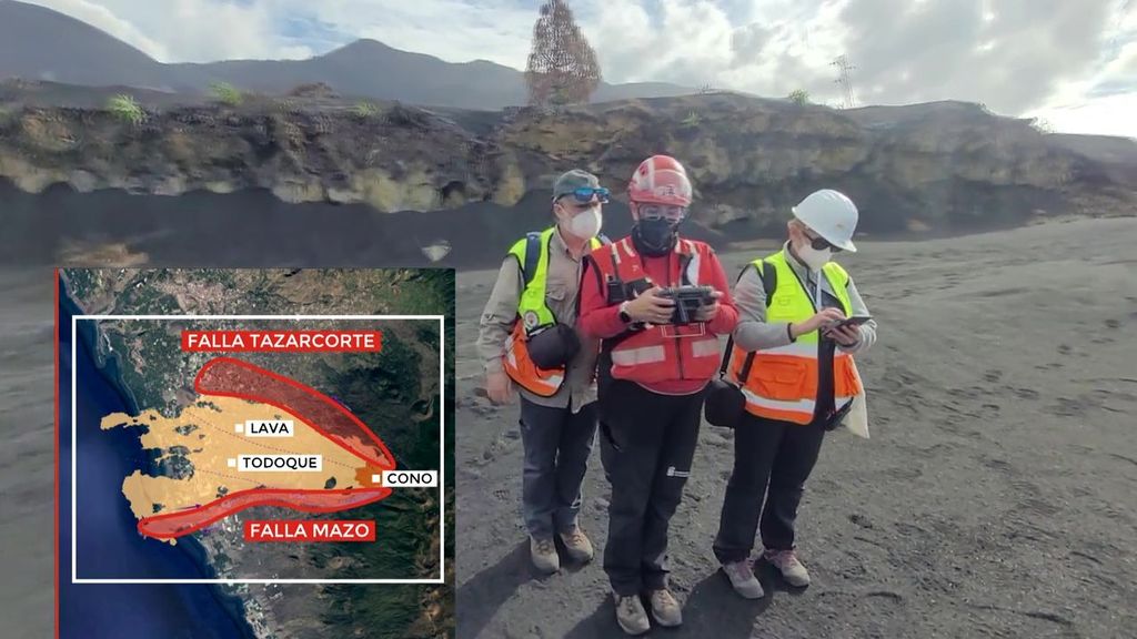 Las fallas activas de Tazacorte y Mazo que activaron la erupción del volcán de La Palma
