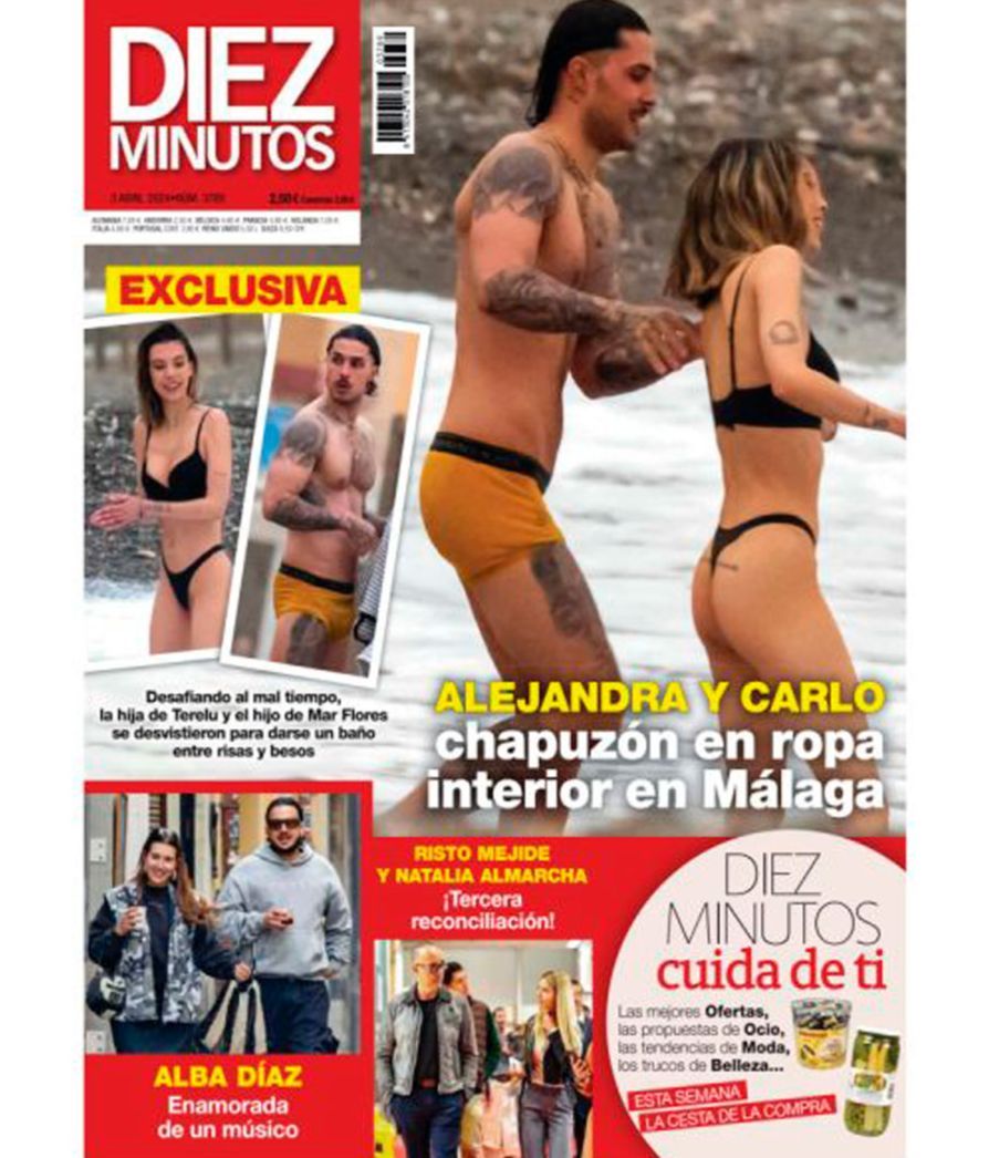 Portada del último número de la revista 'Diez Minutos'