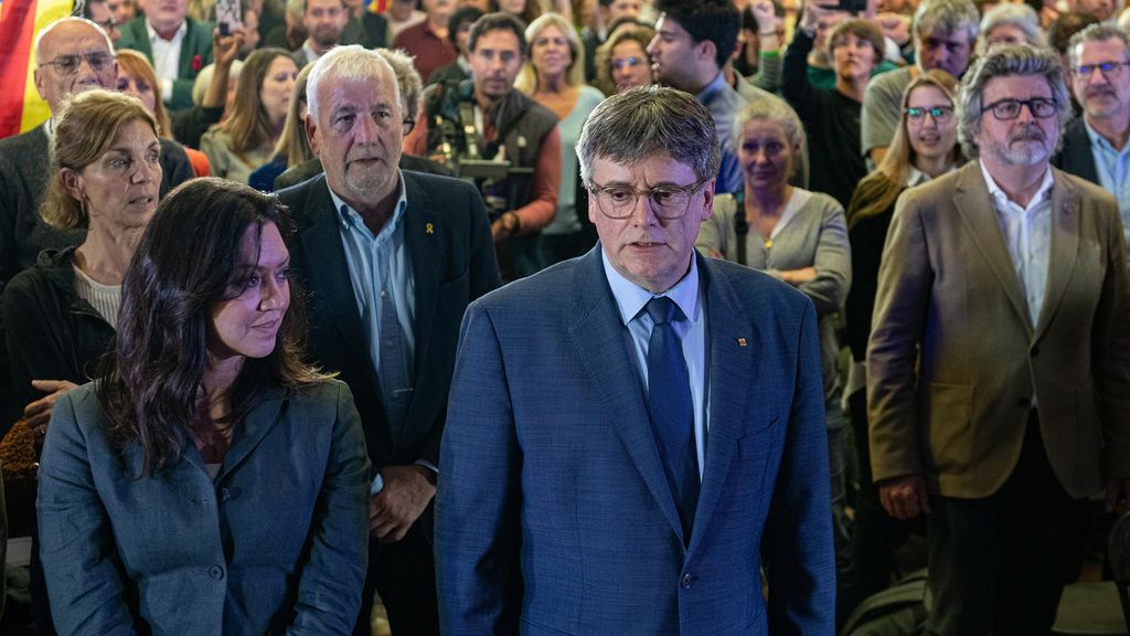 El expresidente de la Generalitat y eurodiputado de Junts, Carles Puigdemont