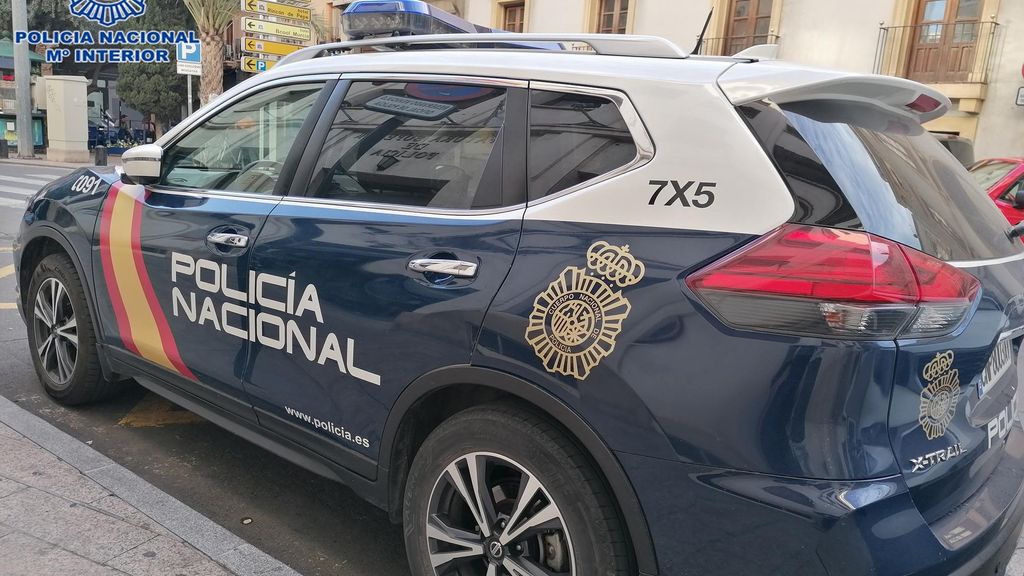 Vehículo de la Policía Nacional.