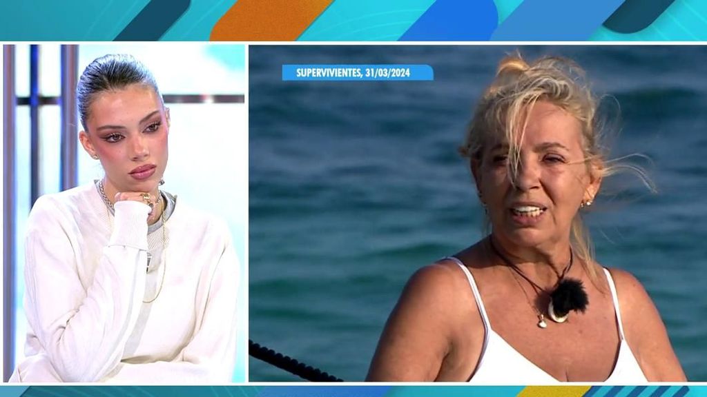 Alejandra Rubio responde a si cree que Carmen Borrego va a enfadarse por su defensa en ‘Supervivientes’: “No hay que justificar lo que no es justificable”