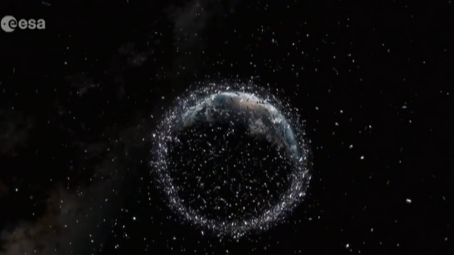 Miles de toneladas de basura espacial orbitan alrededor de la Tierra