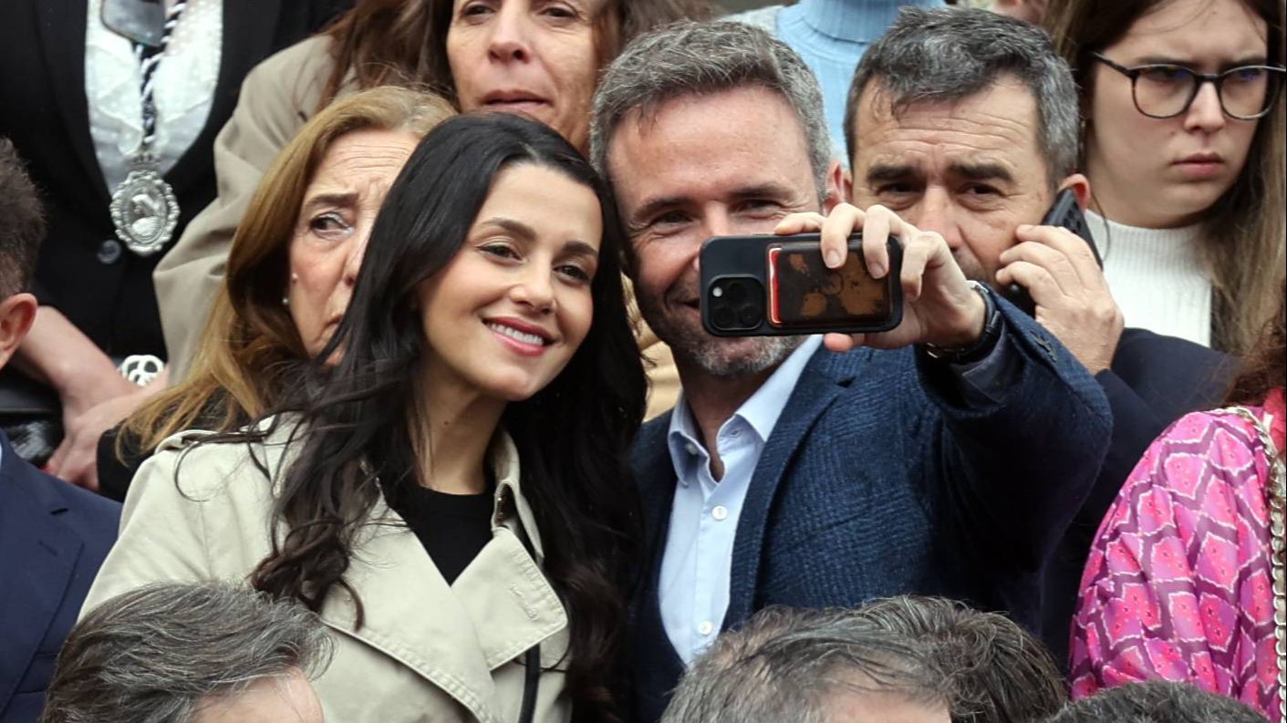 Inés Arrimadas y Guillermo Díaz