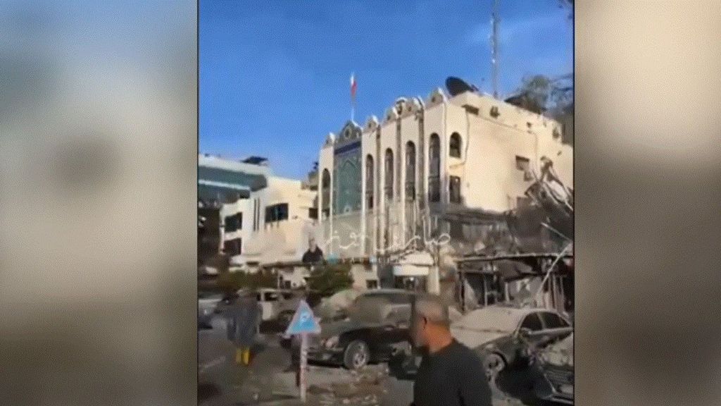 Israel ataca la embajada de Irán en Damasco