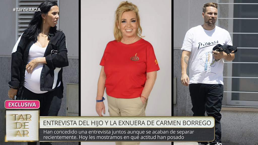 Exclusiva| La entrevista juntos de José María y Paola, el hijo y la exnuera de Carmen Borrego tras separarse