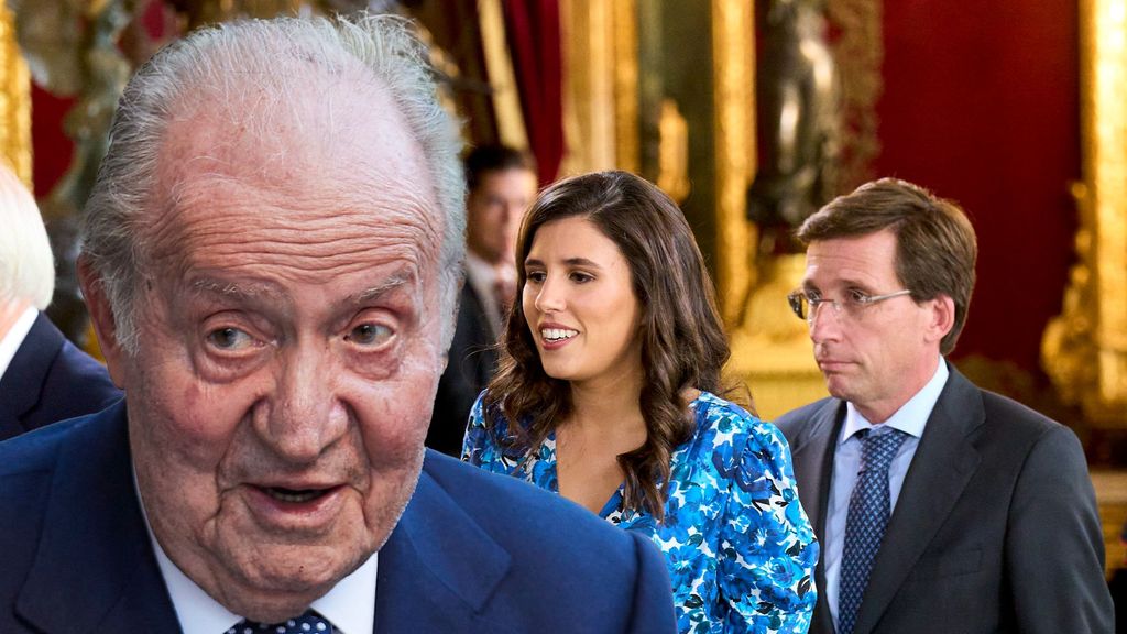 Fotomontaje del Rey Juan Carlos, Teresa Urquijo y Almeida con imágenes procedentes de: Cordon Press