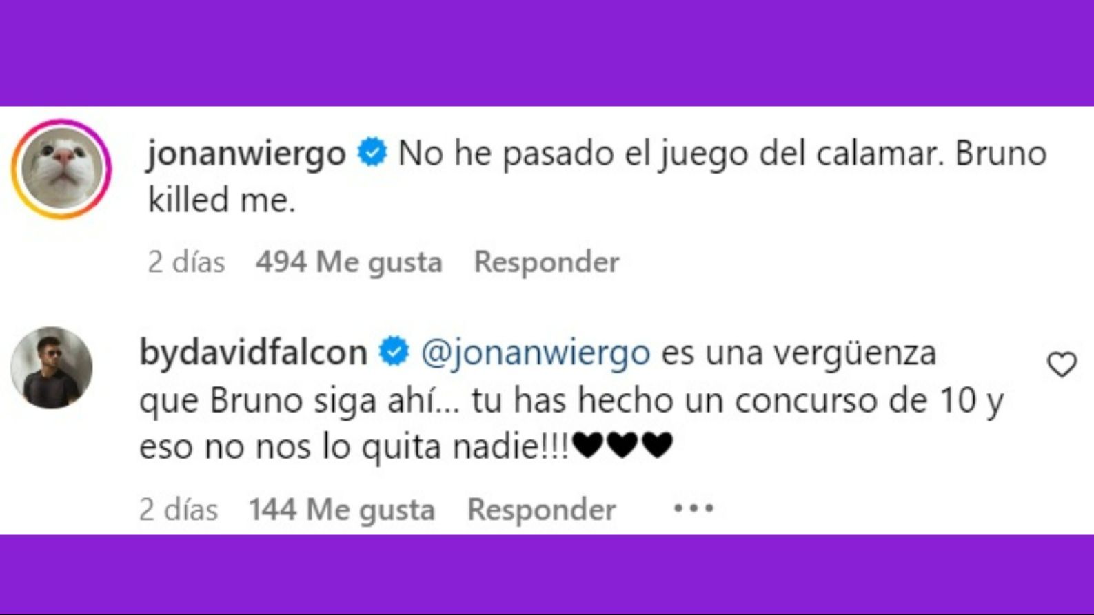 La conversación de Jonan y David sobre Bruno