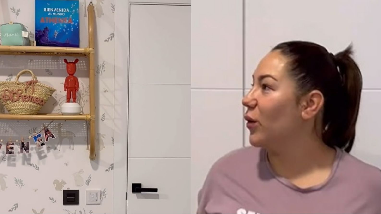La habitación de la hija de Steisy y Pablo Pisa