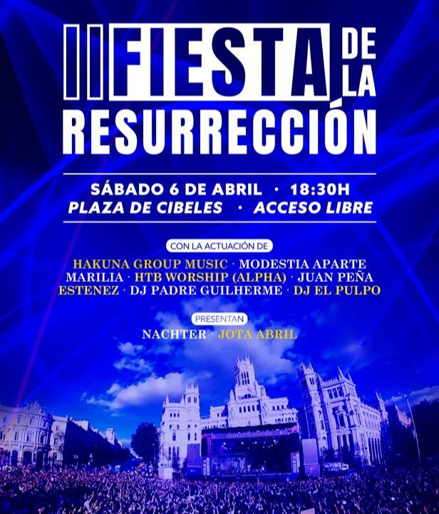 Cartel de la segunda Fiesta de la Resurrección