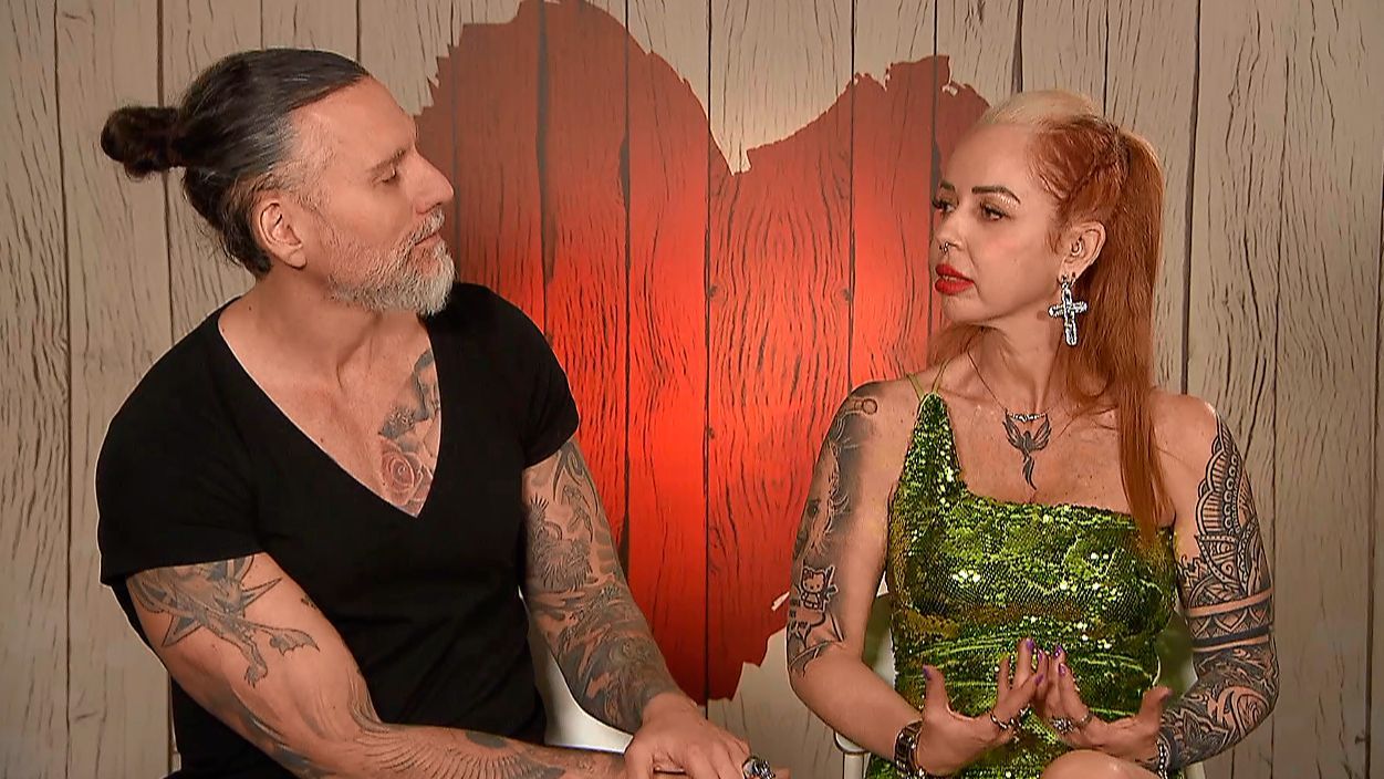 David y Yoany durante su cita en 'First Dates'