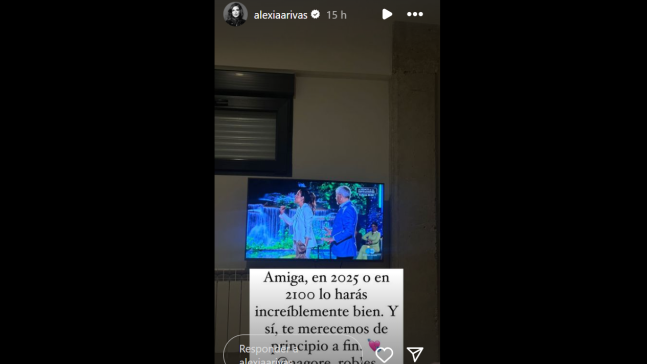 El mensaje de apoyo que ha enviado Alexia a Nagore