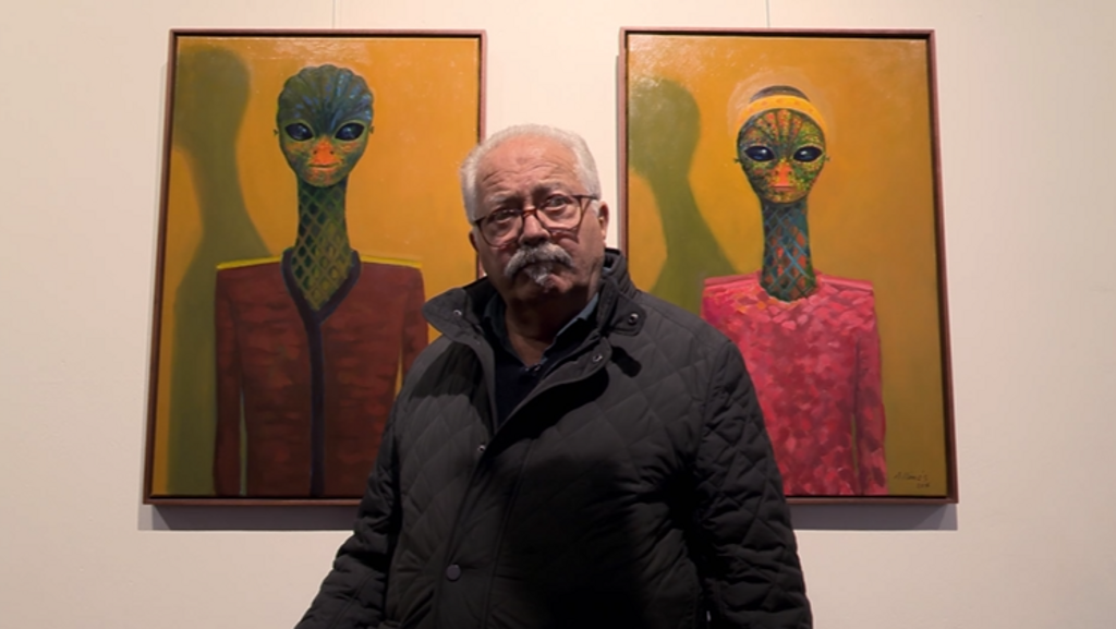 Robert Llimós, el artista que asegura haber visto a los extraterrestres que retrata: “Fue en Brasil, me hablaron telepáticamente"