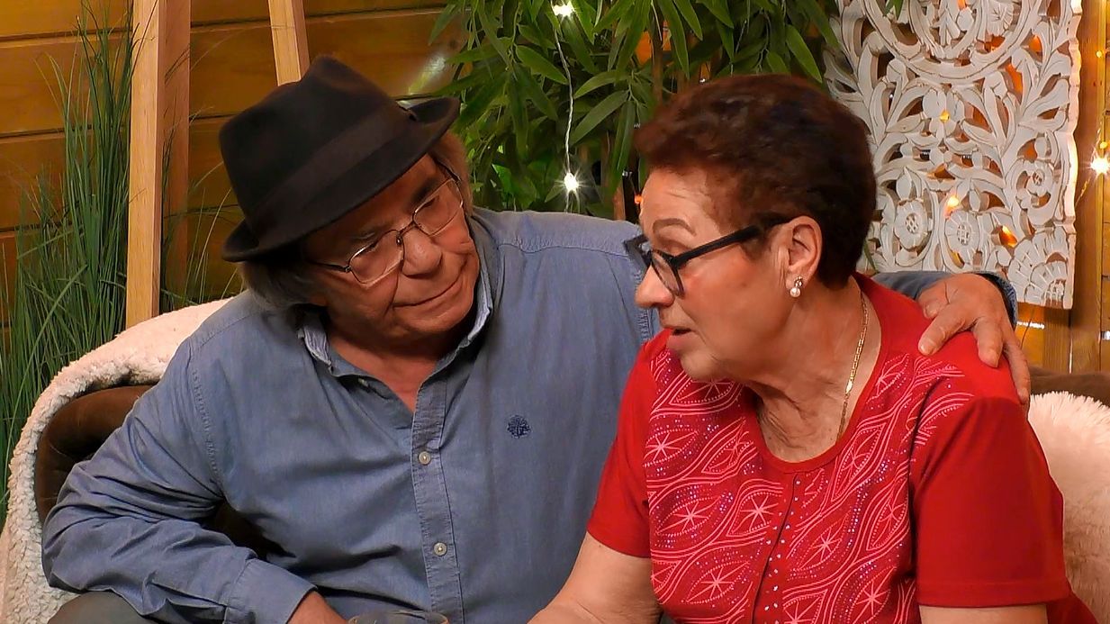 Toñi y Juan durante su cita en 'First Dates'
