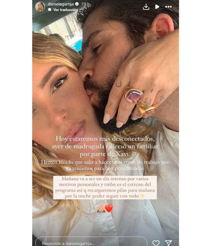 Danna Ponce y Xavi Cortés explican que van a estar ausentes tras recibir una dura noticia