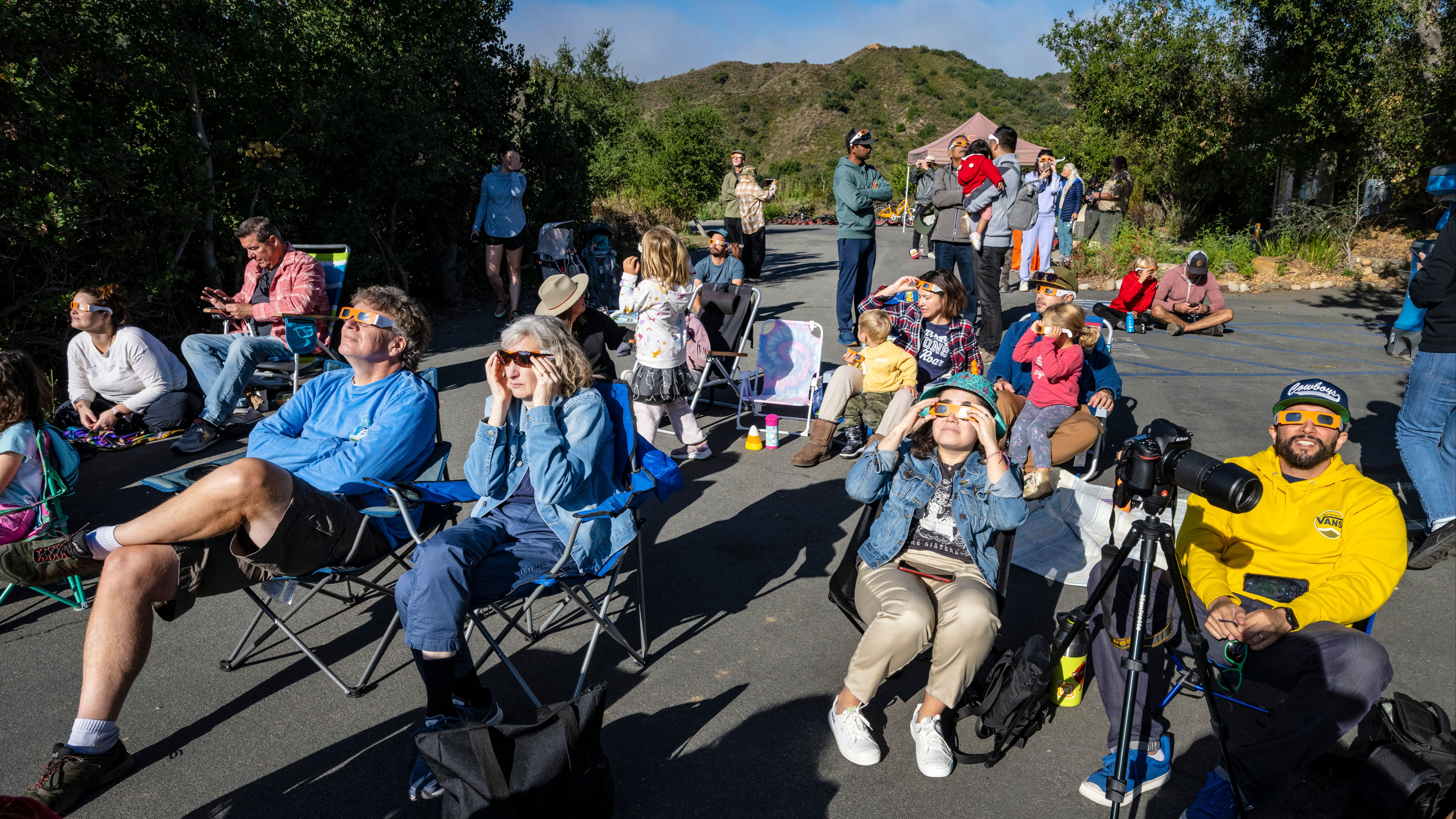 Esperando el eclipse