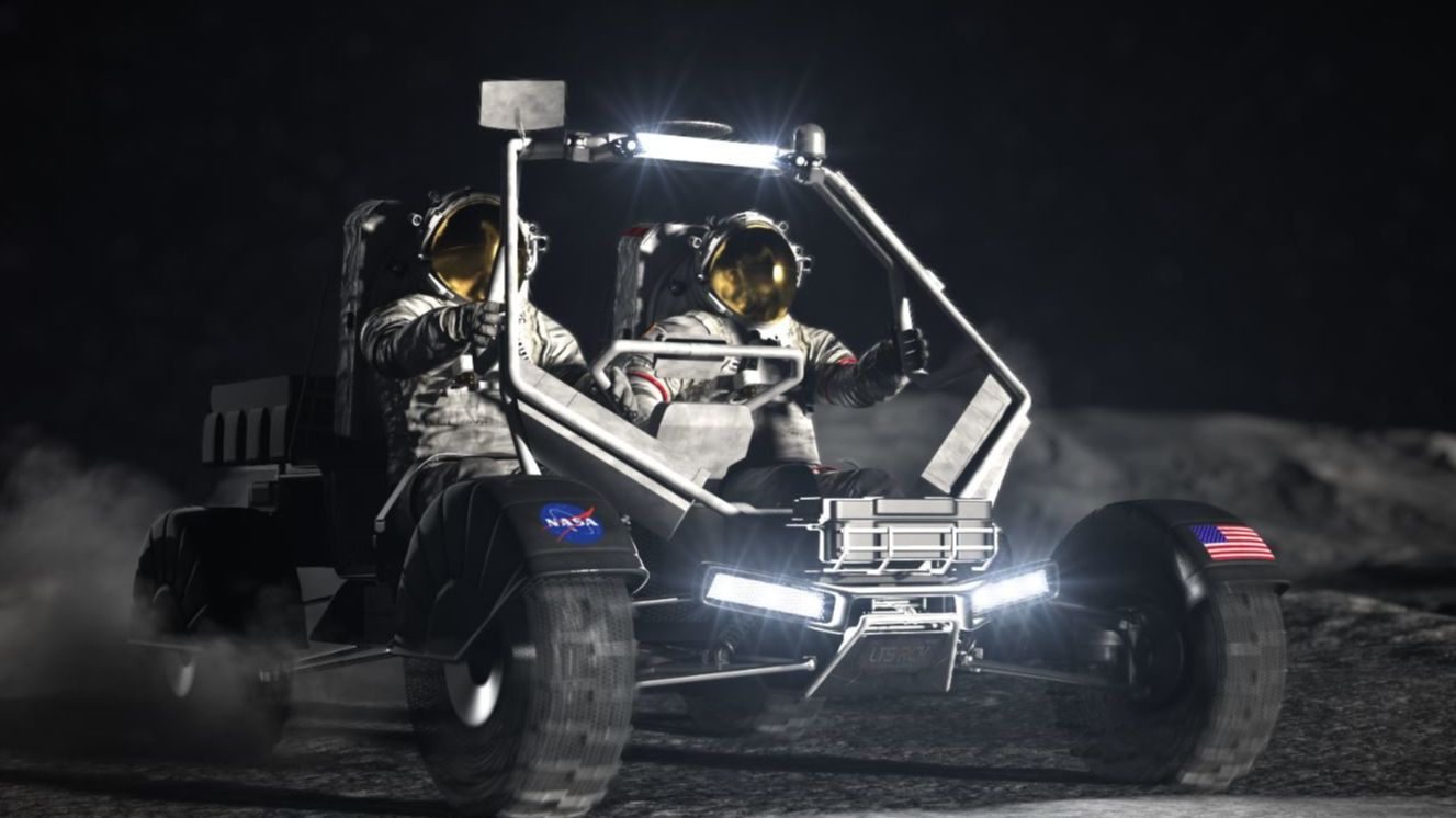 La NASA tiene entre manos tres ideas para su automovil lunar La NASA tiene entre manos tres ideas para su automovil lunar