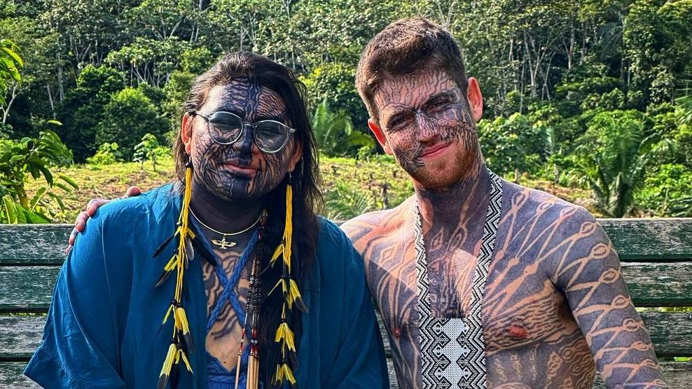 El viaje de Miguel Bernardeau a Brasil. Imágenes del Instagram de: @nawashahu_yawanawa