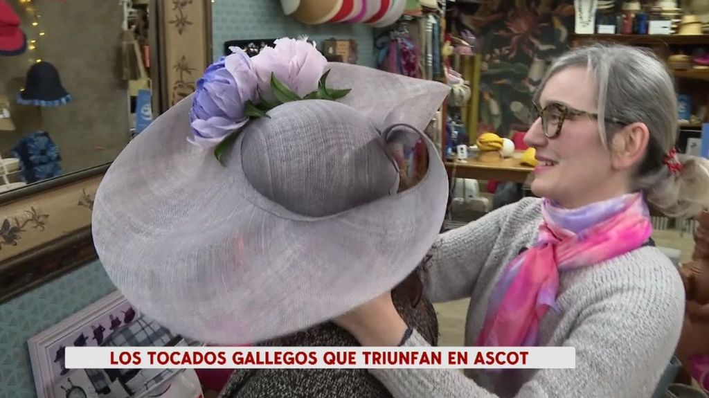 Sombreros artesanos españoles para las carreras de caballos de Ascot