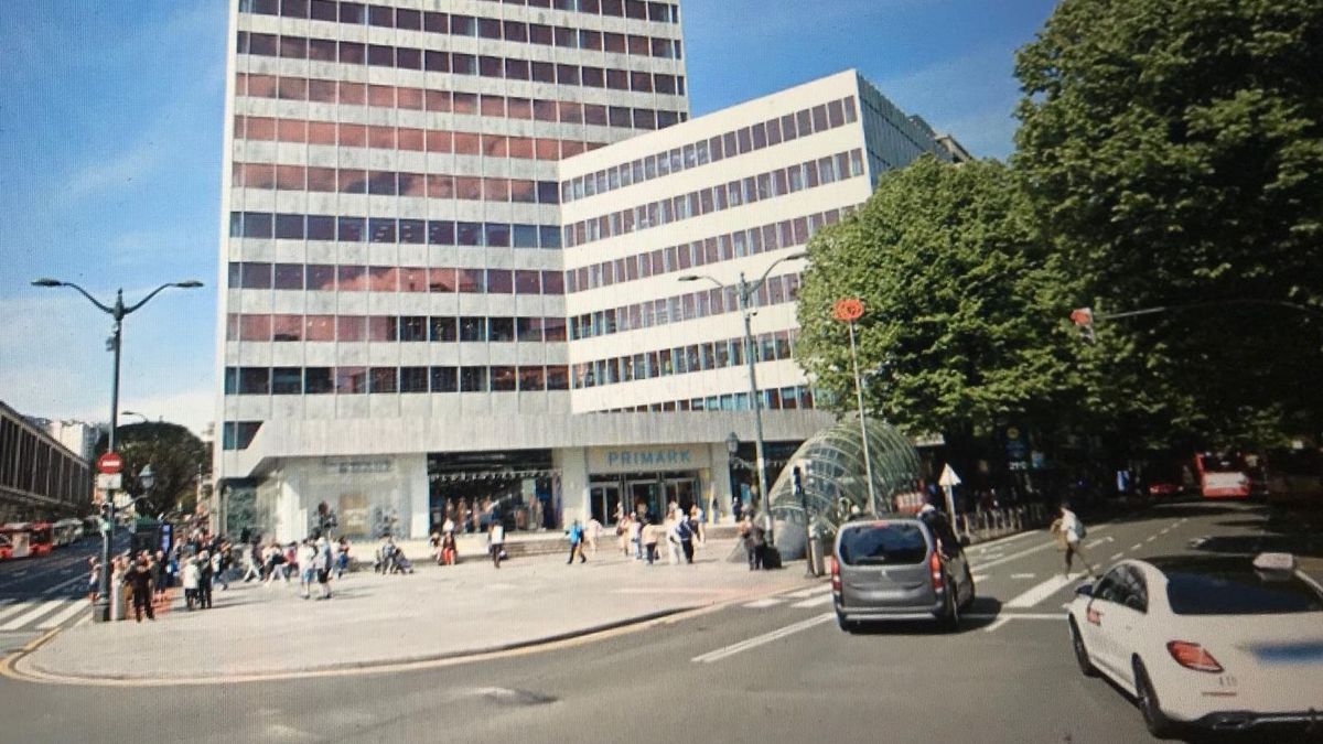 Los enfrentamientos se produjeron en la Gran Vía de Bilbao, cerca de El Corte Inglés