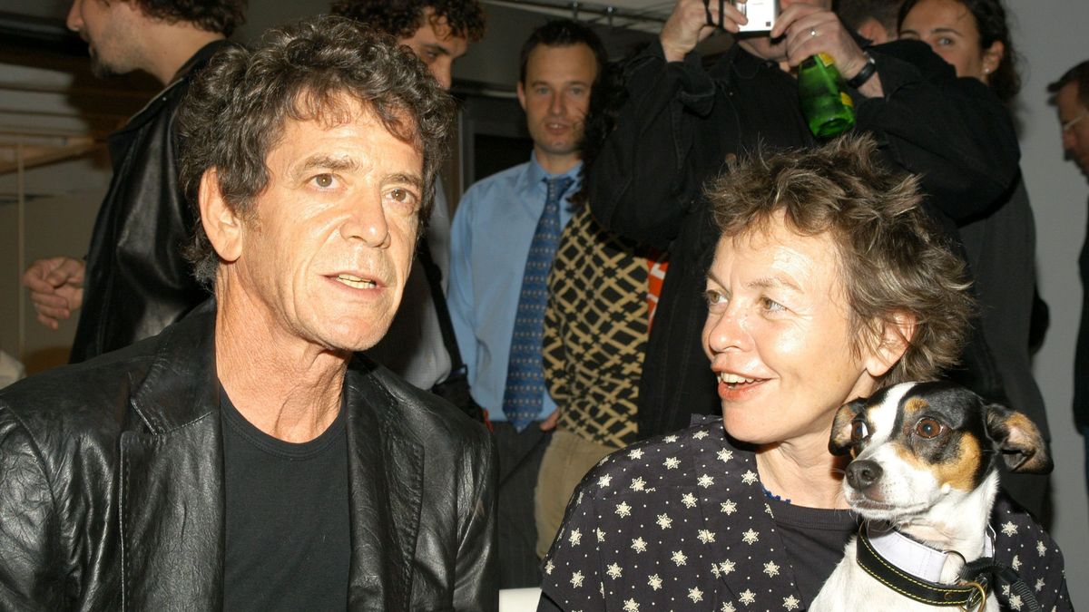 Lou Reed y Laurie Anderson en 2003.