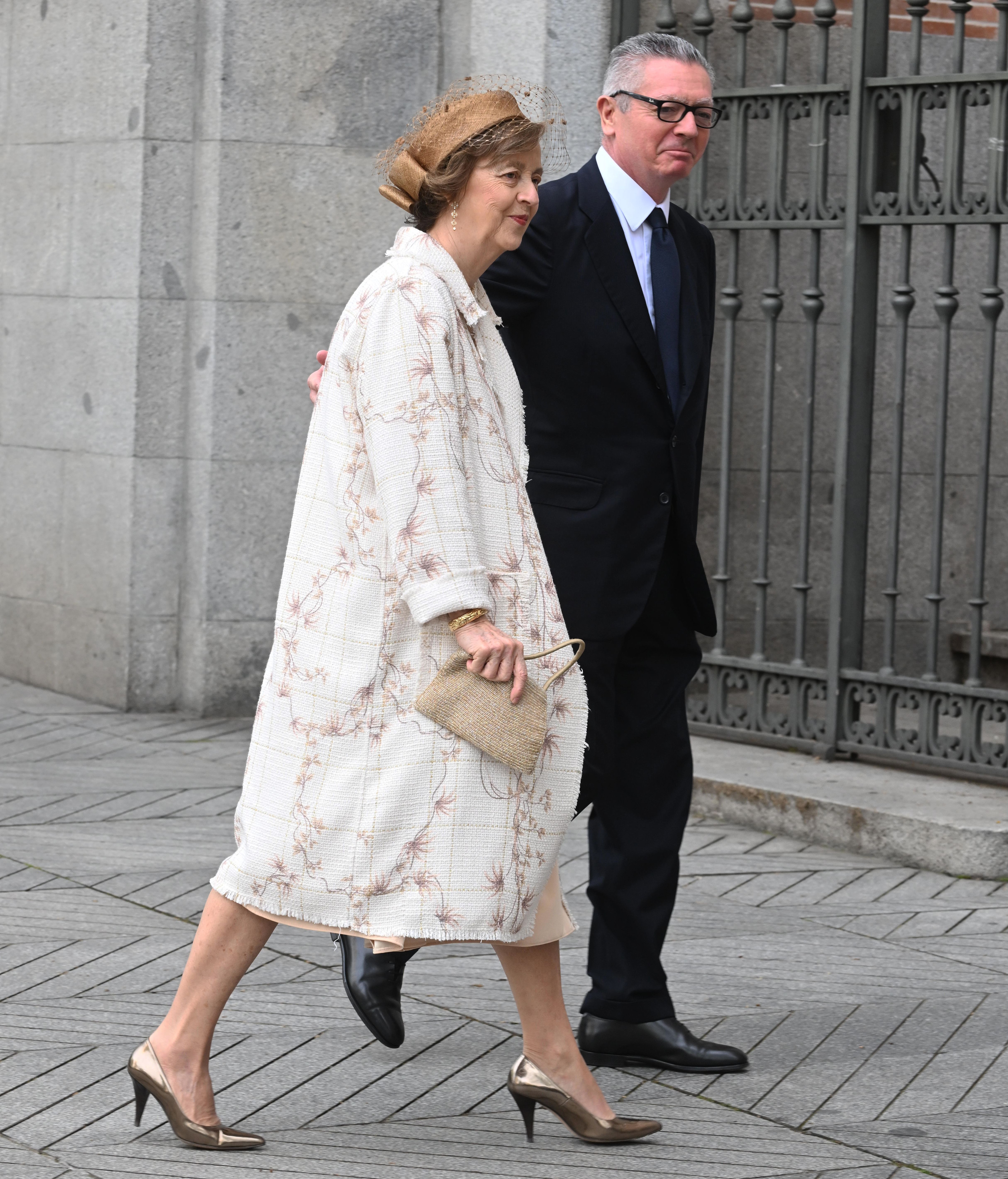 Alberto Ruiz Gallardón acompañado de su mujer, María del Mar Utrera
