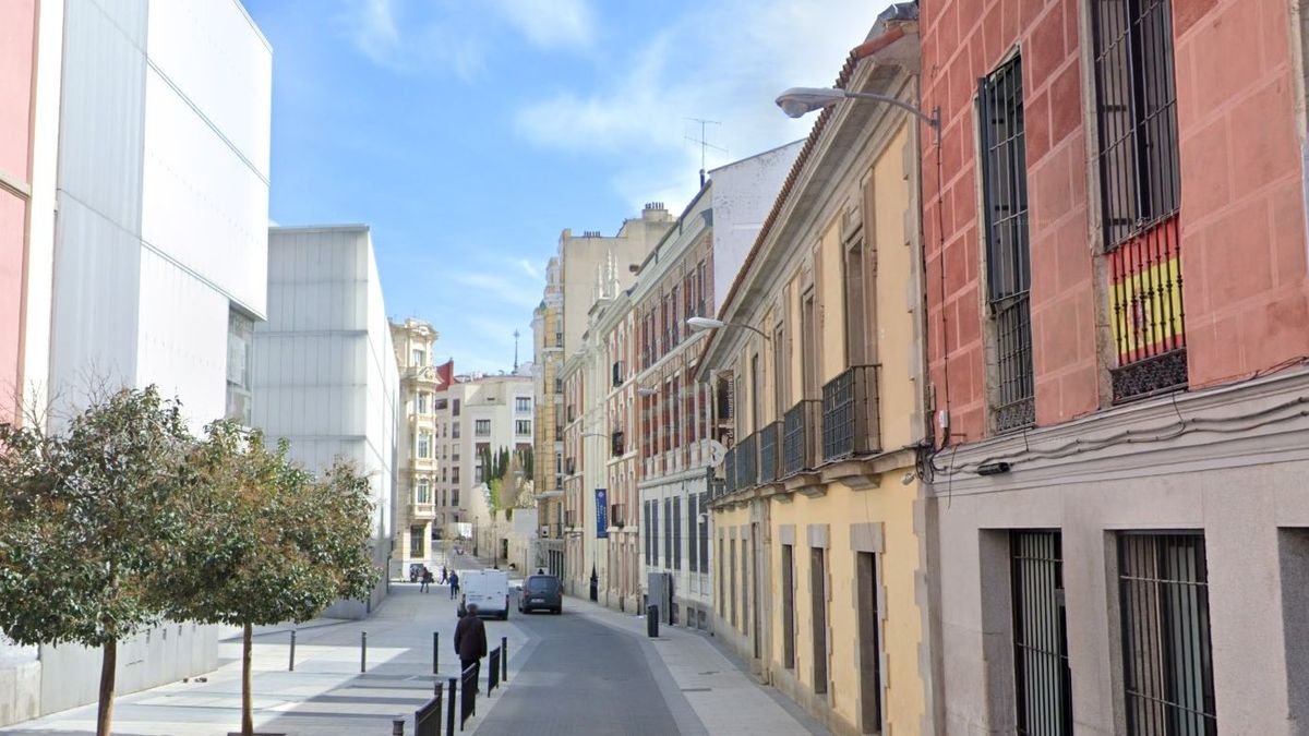 Calle de la Beneficencia en Madrid