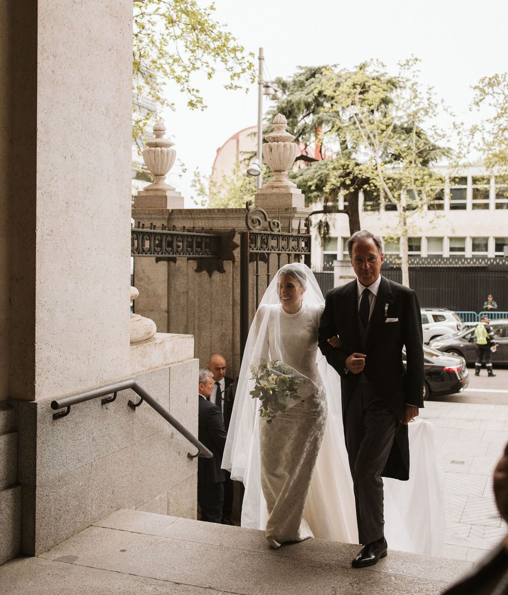 Fotografía inédita del interior de la boda de Almeida y Teresa Urquijo