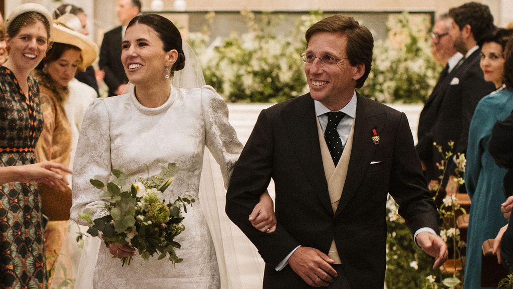 José Luis Martínez-Almeida y Teresa Urquijo en su boda