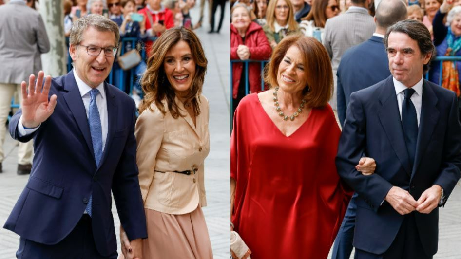 La plana mayor del PP en la boda de José Luis Martínez Almeida y Teresa Urquijo