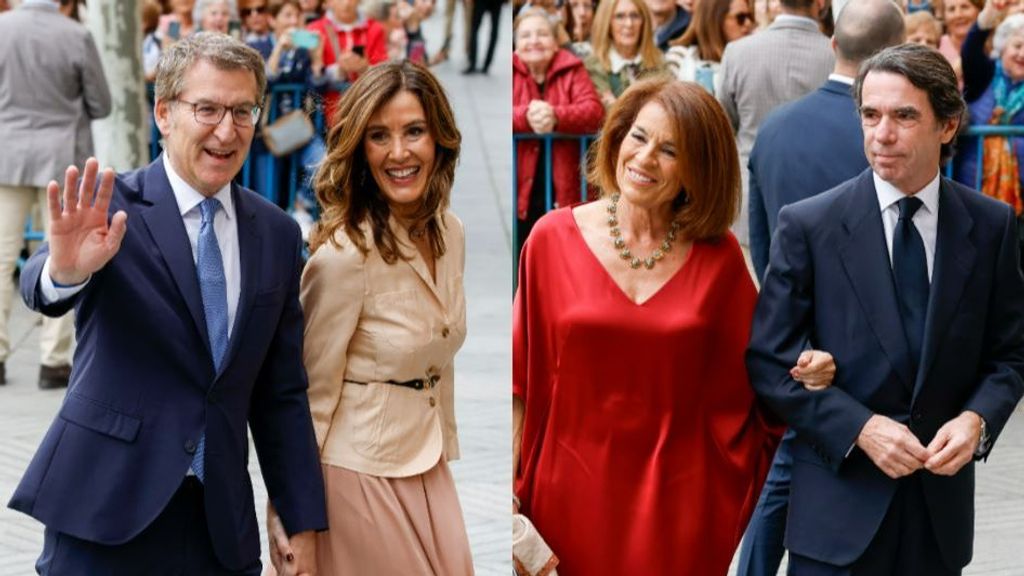 La plana del PP en la boda de José Luis Martínez Almeida y Teresa Urquijo