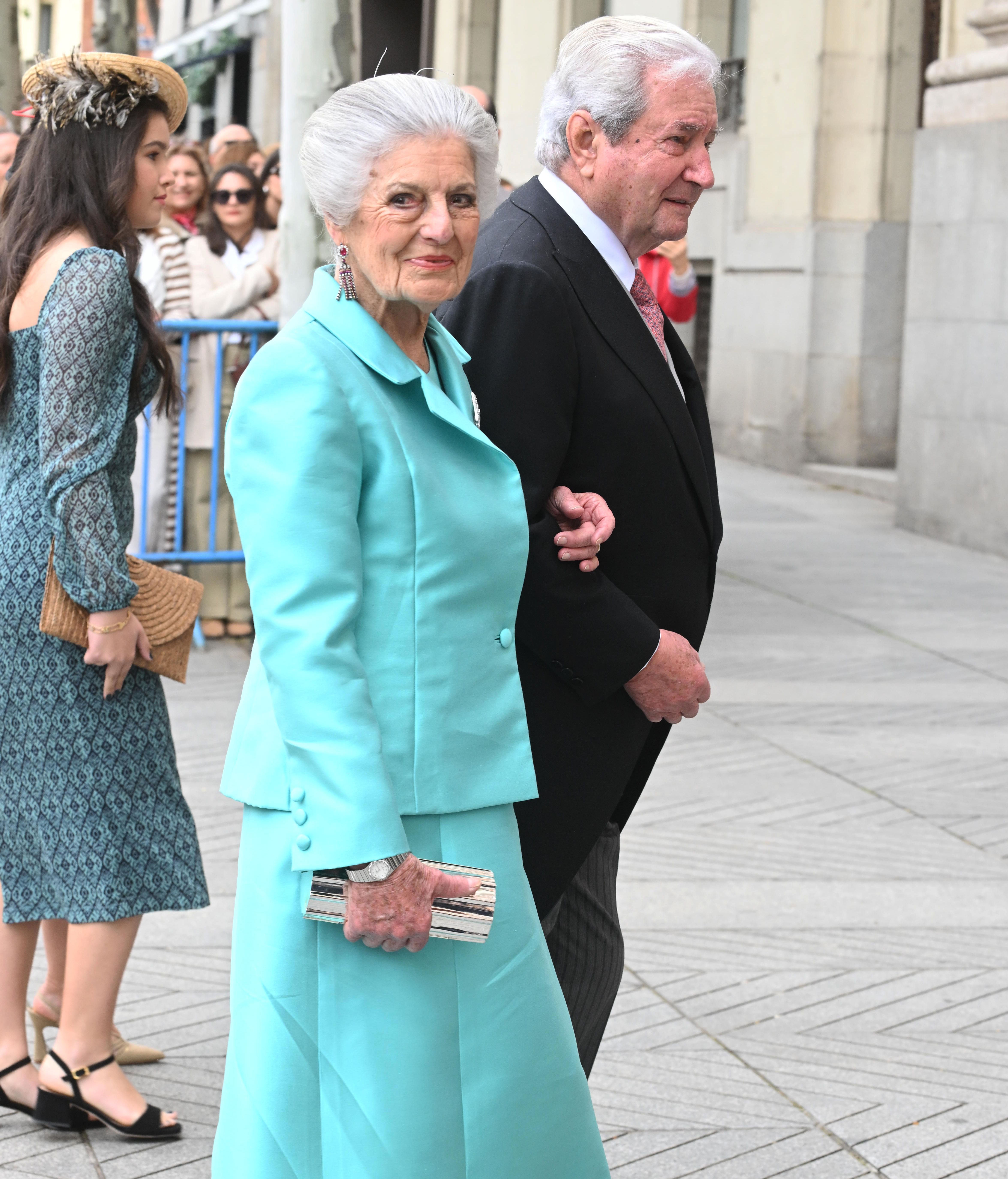Teresa de Borbón Dos Sicilias, abuela de la novia